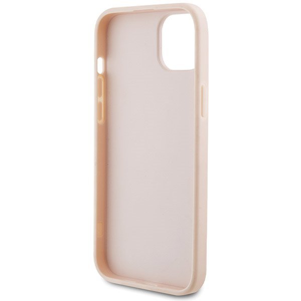 Karl Lagerfeld KLHCP15MPQKPMP iPhone 15 Plus / 14 Plus 6.7&quot; różowy/pink hardcase Quilted K Pattern