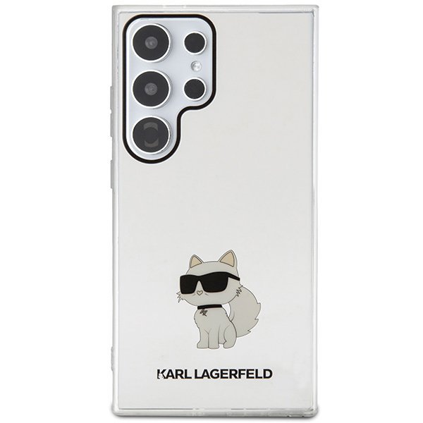 Karl Lagerfeld KLHCS24LHNCHTCT S24 Ultra S928 transparent hardcase IML Choupette