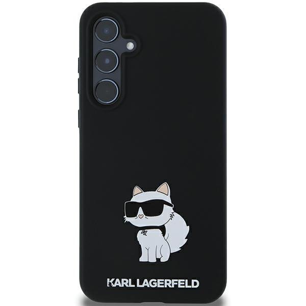 Karl Lagerfeld KLHCSA35SMHCNPK A35 A356 czarny/black hardcase Silicone Choupette