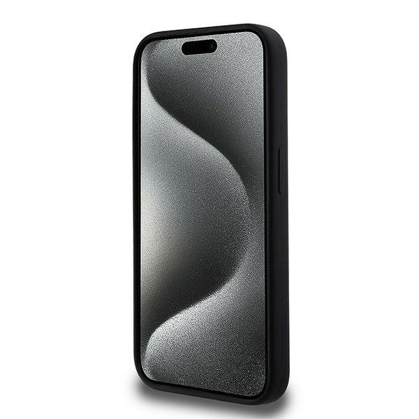 Karl Lagerfeld KLHMP15XSKCHPPLK iPhone 15 Pro Max 6.7&quot; czarny/black hardcase Silicone Karl & Choupette MagSafe
