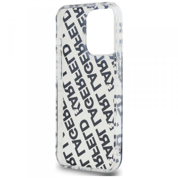 Karl Lagerfeld KLHCP15XHKFOEMD iPhone 15 Pro Max 6.7&quot; złoty/gold hardcase IML Fullover  Logo