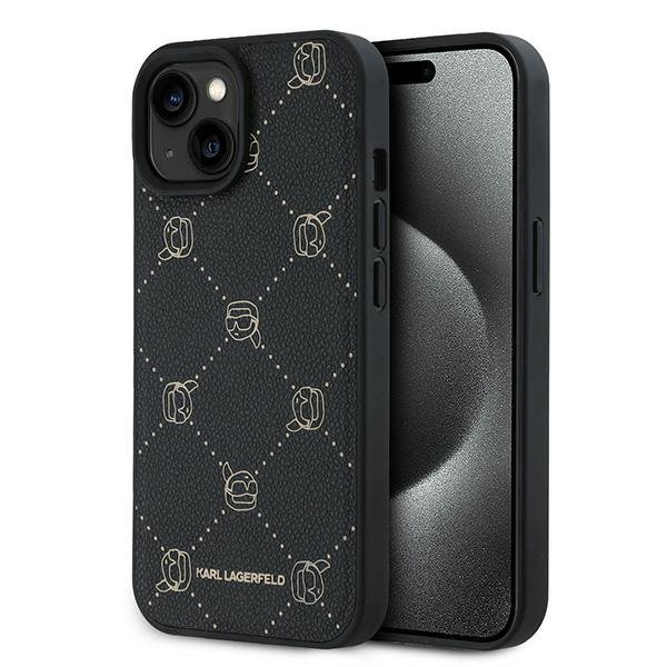 Karl Lagerfeld KLHMP15MPGKHPHK iPhone 15Plus 6.7&quot; czarny/black Karl Head MagSafe