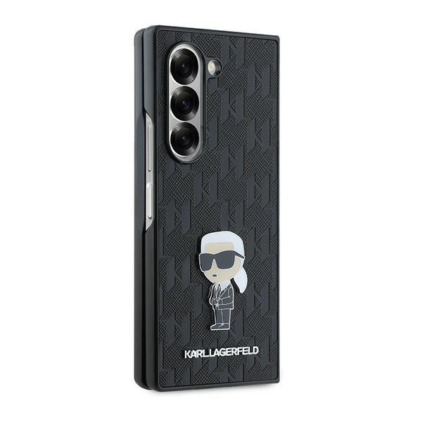 Karl Lagerfeld KLHCZFD6SAPKINPKK Z Fold6 F956 czarny/black hardcase Saffiano Ikonik Pin