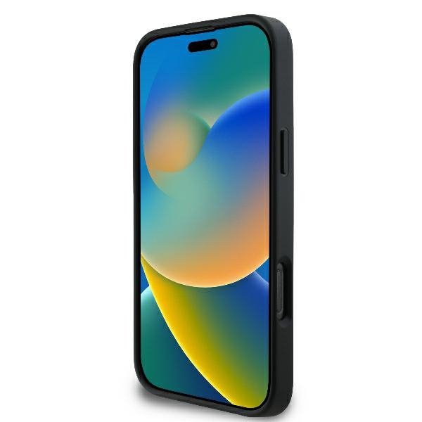 Karl Lagerfeld KLHCP16L3DRKSDLK iPhone16 Pro 6.3&quot; czarny/black hardcase 3D Rubber Bicolor Signature