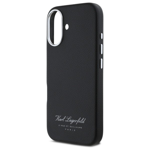 Karl Lagerfeld KLHCP16SPGWCMKHK iPhone16 6.1 hardcase czarny/black hotel RSG