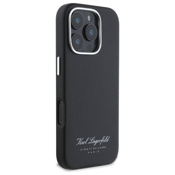 Karl Lagerfeld KLHCP16LPGWCMKHK iPhone16 Pro 6,3&quot; hardcase czarny/black hotel RSG