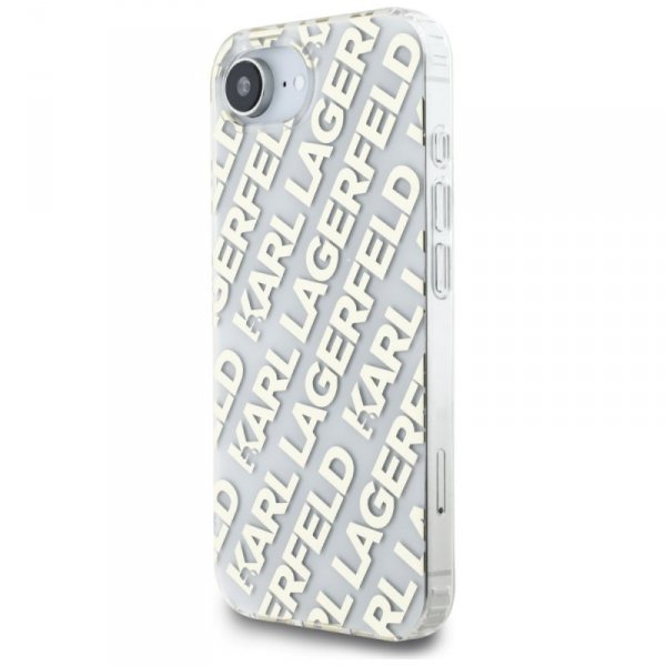 Etui Karl Lagerfeld IML Repeat Logo do   iPhone 16e złoty
