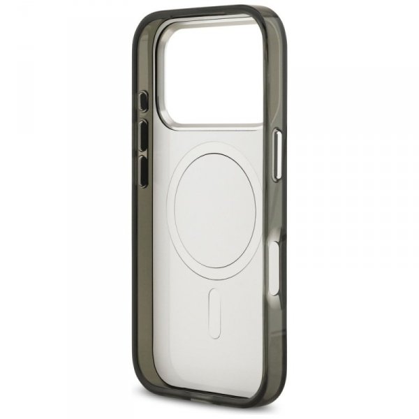 Etui Karl Lagerfeld IML Aquarelle Karl   & Logo MagSafe do iPhone 17 Pro czarny