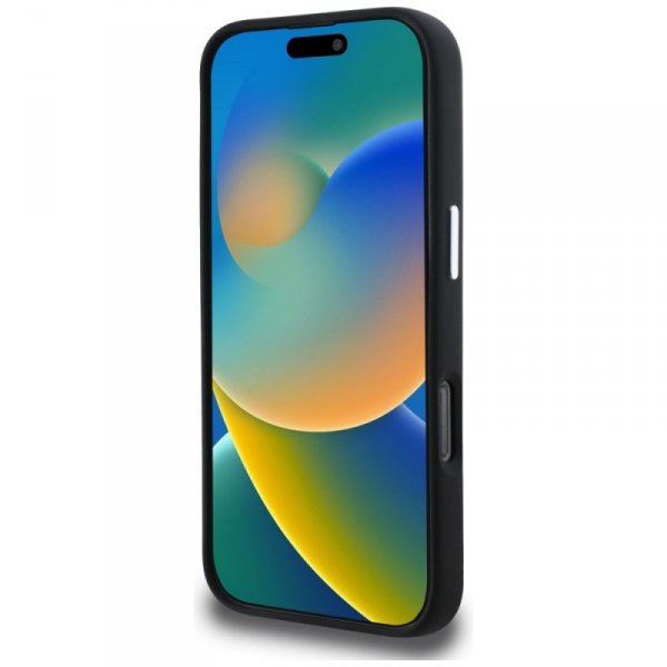 Etui Karl Lagerfeld Silicone             Karl&Choupette Sketch MagSafe do iPhone 16 Pro Max czarny