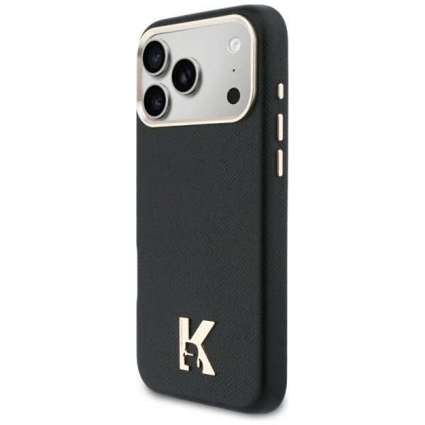 Etui Karl Lagerfeld Karl Head Logo       MagSafe do iPhone 17 Pro Max czarny