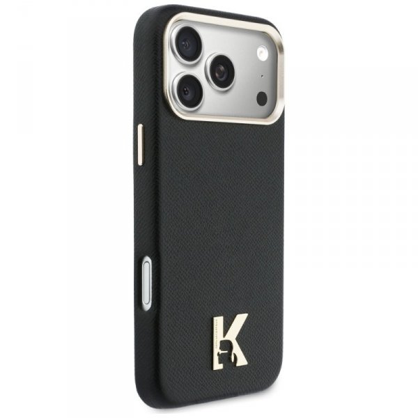 Etui Karl Lagerfeld Karl Head Logo       MagSafe do iPhone 17 Pro Max czarny