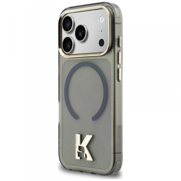 Etui Karl Lagerfeld IML K Head Logo      MagSafe do iPhone 17 Pro Max czarny