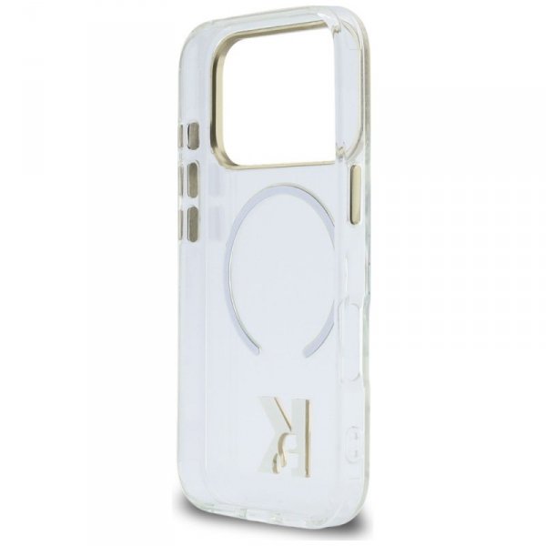 Etui Karl Lagerfeld IML K Head Logo      MagSafe do iPhone 17 Pro przezroczysty