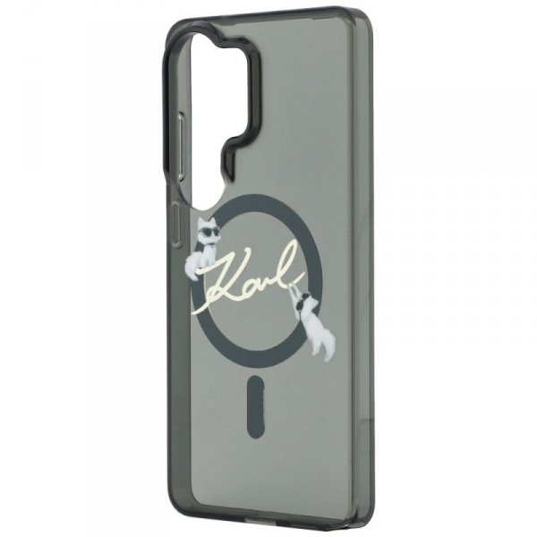 Etui Karl Lagerfeld IML KC Script        MagSafe do Samsung Galaxy S26 Ultra czarny