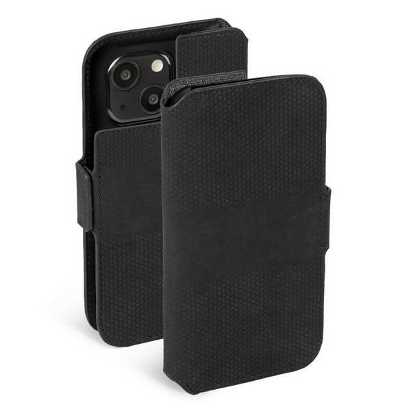 Krusell PhoneWallet Leather iPhone 13 / 14 / 15 6.1&quot; czarny/black 62394