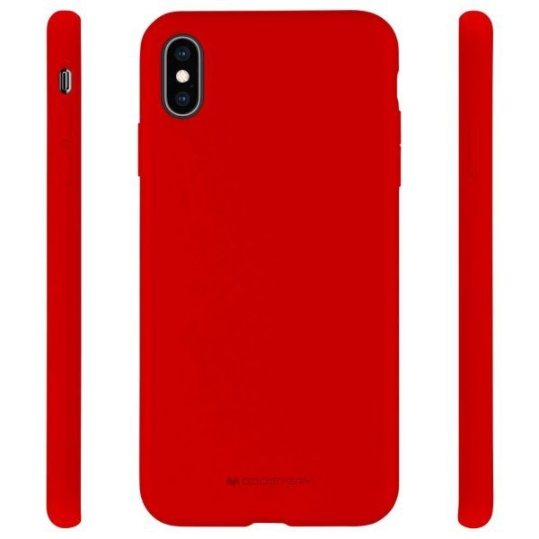 Mercury Silicone Samsung Note 20 N980czerwony/red