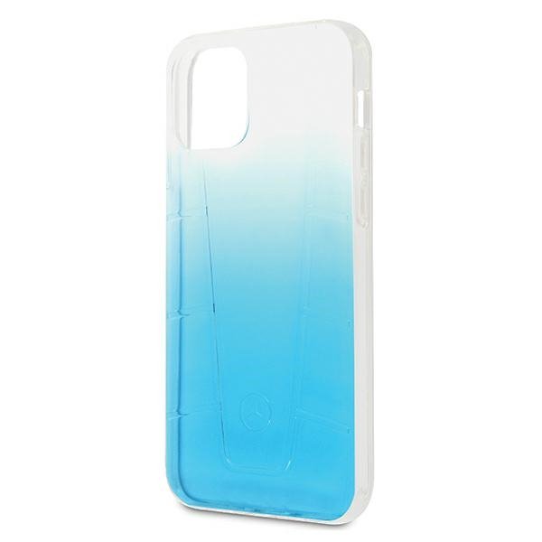 Mercedes MEHCP12LCLGBL iPhone 12 Pro Max 6,7&quot; niebieski/blue hardcase Transparent Line