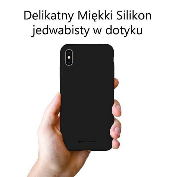 Mercury Silicone Samsung S22+ S906czarny/black