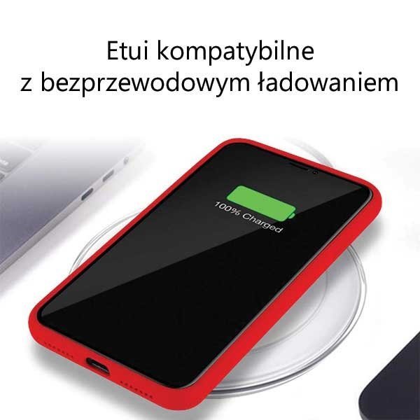 Mercury Silicone iPhone 15 6.1&quot;czerwony/red