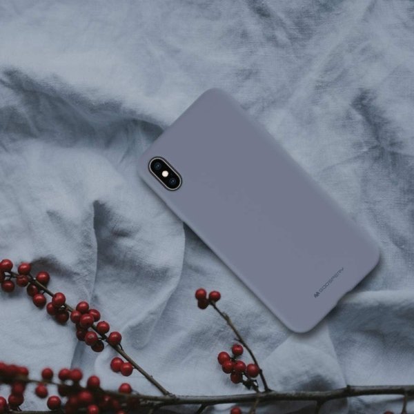 Mercury Silicone iPhone 15 6.1&quot;lawendowy/lavender