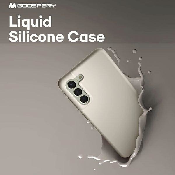 Mercury Silicone iPhone 15 Plus6.7&quot; jasnoszary /stone