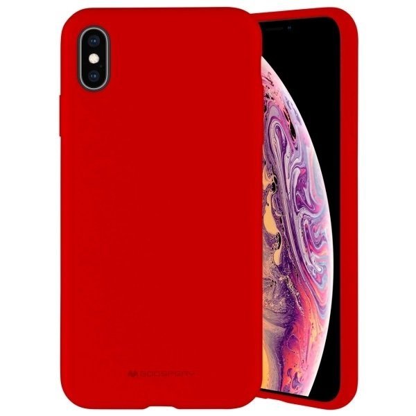 Mercury Silicone iPhone 15 Pro 6,1&quot;czerwony/red