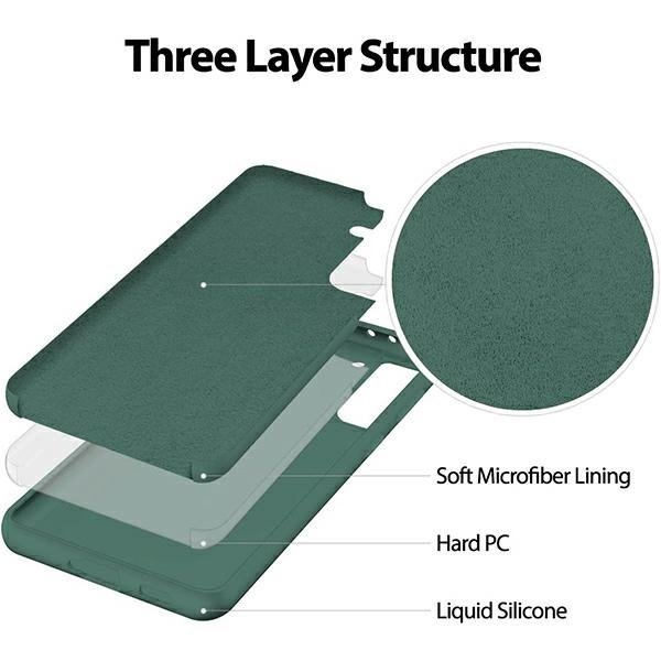 Mercury Silicone iPhone 15 Pro Max 6,7&quot;zielony /green