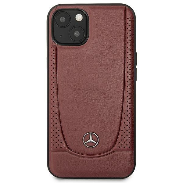Mercedes MEHCP15SARMRE iPhone 15 6.1&quot; czerwony/red hardcase Leather Urban Bengale