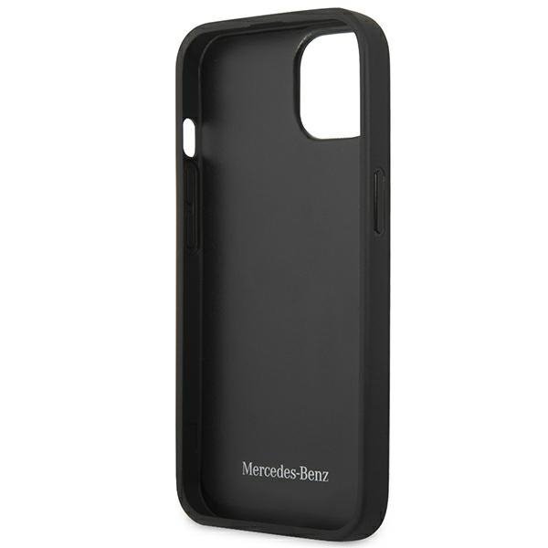 Mercedes MEHCP15MARMBK iPhone 15 Plus 6.7&quot; czarny/black hardcase Leather Urban
