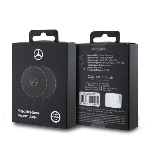 Mercedes ład. indukcyjna MECBMSMELKczarny/black 15W MagSafe