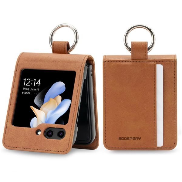 Mercury Basic Diary Sam Z Flip6 F741jasnobrązowy/light brown
