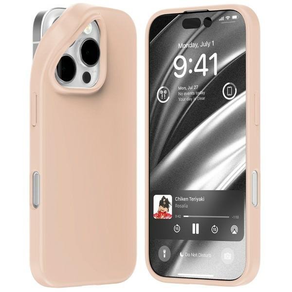 Mercury Soft iPhone 16 Pro 6,3&quot;różowo piaskowy/pink sand