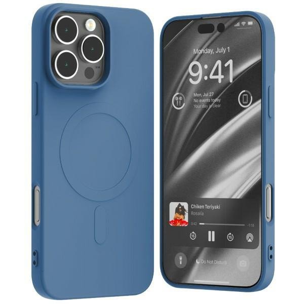 Mercury MagSafe Semi-Silicone iPhone 16Pro Max 6,9&quot; niebieski /blue