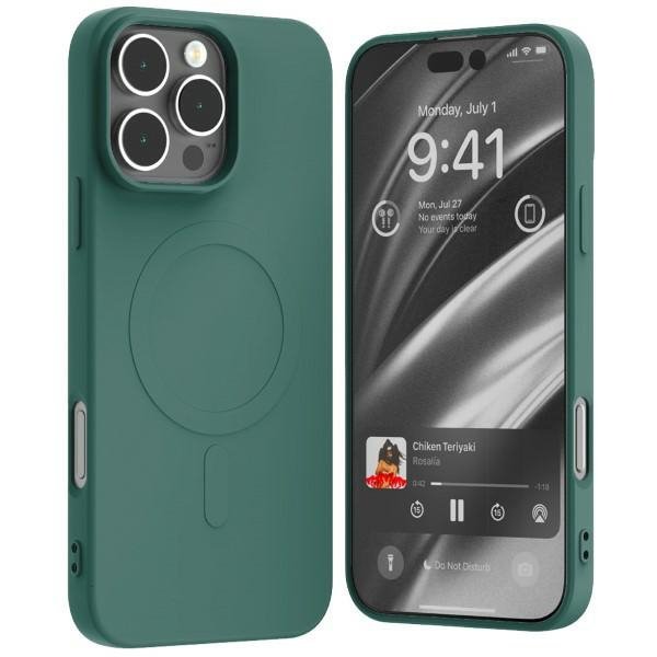 Mercury MagSafe Semi-Silicone iPhone 16Pro Max 6,9&quot; zielony /green