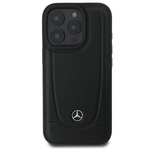 Mercedes MEHCP16XARMBK iPhone 16 ProMax 6.9&quot; czarny/black hardcase Leather Urban