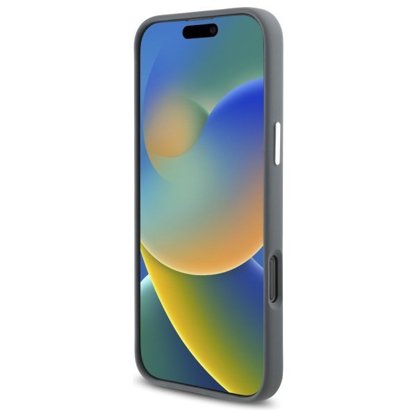 Mercedes MEHMP16X23SUVSA iPhone 16 Pro   Max 6.9&quot; szary/grey hardcase Silicone Vertical Tonal Stripes MagSafe