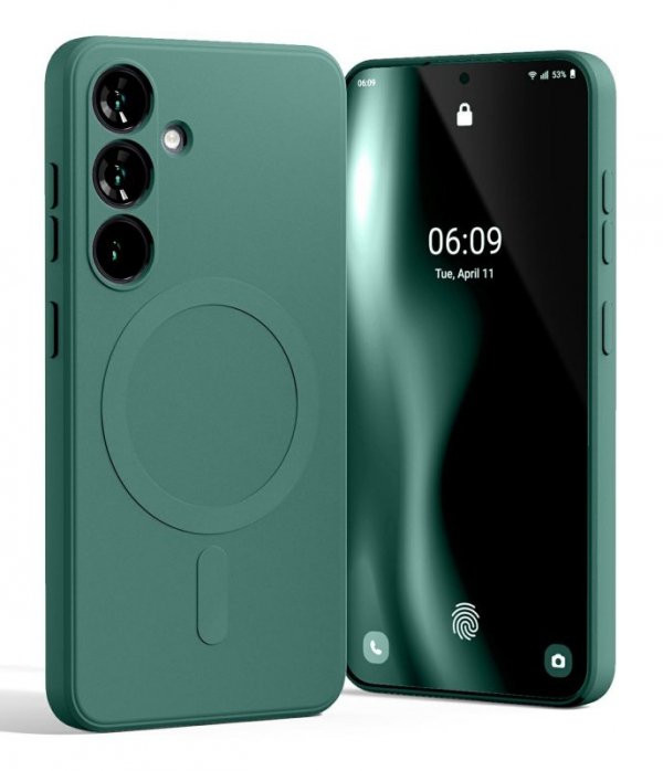 Mercury MagSafe Semi-Silicone Sam S25    S931 zielony /green