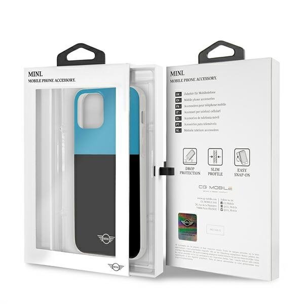 Mini MIHCP12MPCUCBLB iPhone 12/12 Pro6,1&quot; niebieski/blue hard case Color Block