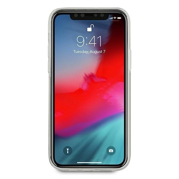 Mini MIHCP12MPCUBINA iPhone 12/12 Pro6,1&quot; granatowy/navy hard case Stripe Collection