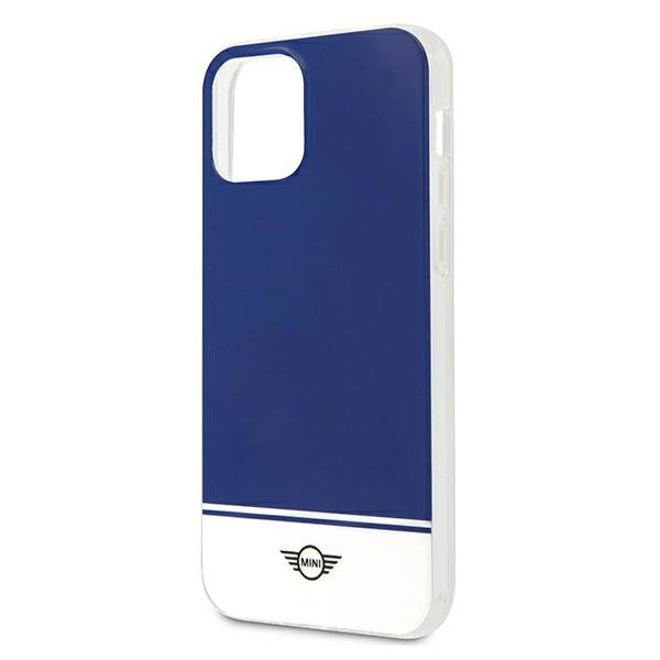 Mini MIHCP12LPCUBINA iPhone 12 Pro Max 6,7&quot; granatowy/navy hard case Stripe Collection