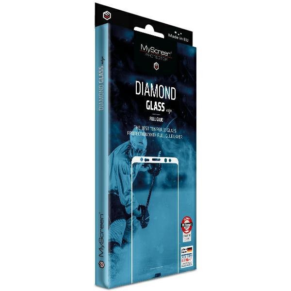 MS Diamond Glass Edge FG iPhone XS Maxczarny/black Full Glue