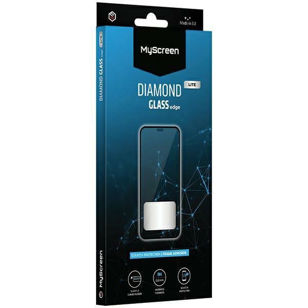 MS Diamond Glass Edge Lite FG Motorola   Moto G75 czarny/black Full Glue