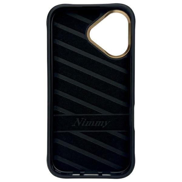 Nimmy etui iPhone 16 6.1&quot; czarny/black   Glasses Cool Dog