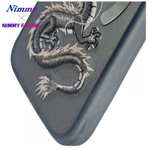 Etui Nimmy Dragon MagSafe do iPhone 16   szary