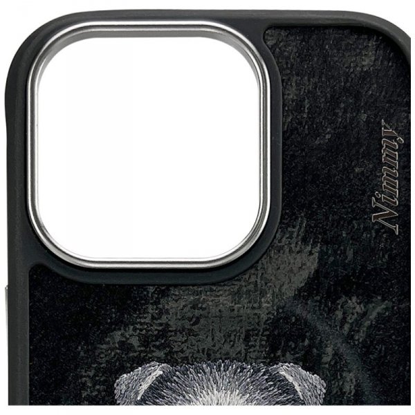 Etui Nimmy Magnetic fashion cute pet     MagSafe do iPhone 16 Pro Max czarny