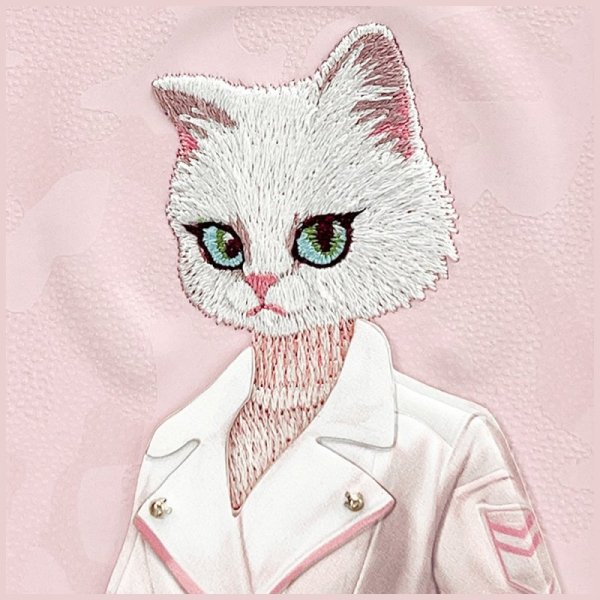 Etui Nimmy Magnetic fashion cute pet     MagSafe do iPhone 16 Pro różowy