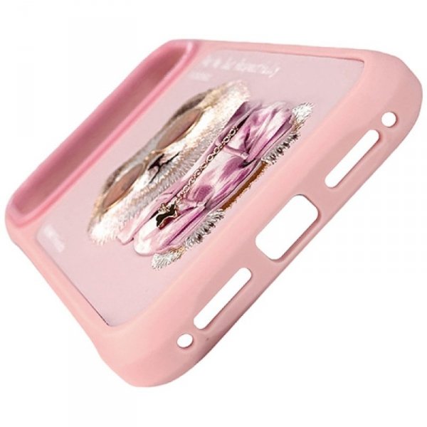 Etui Nimmy Glasses Cool Dog do iPhone 17 Pro Max różowy