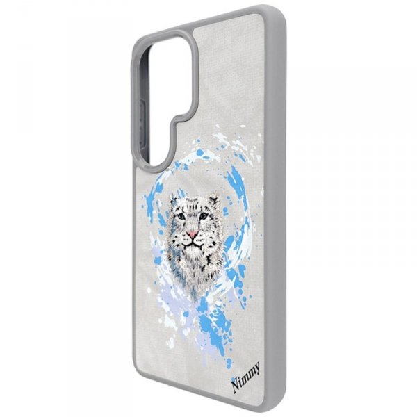 Etui Nimmy Pantera MagSafe do Samsung    Galaxy S26 Ultra jasnoszary