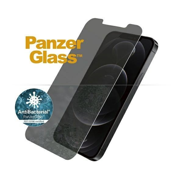 PanzerGlass Standard Super+ iPhone 12/12Pro Privacy Antibacterial