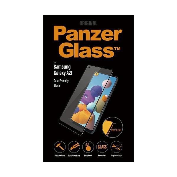 PanzerGlass E2E Regular Samsung A21A215 Case Friendly czarny/black